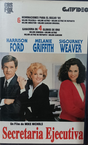 Película Vhs Secretaria Ejecutiva Original (Usado)