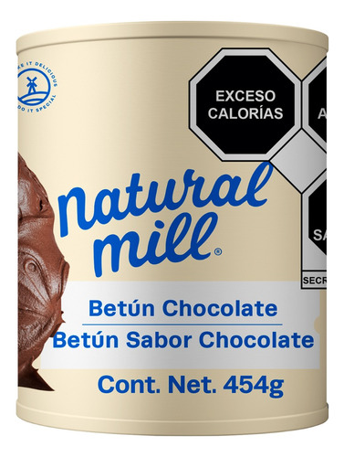 12 Pack Betún Natural Mill De Chocolate Listo Para Usar