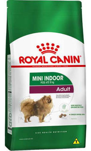 Ração Royal Canin Mini Indoor Adult Pequenas 10 Meses+ 1kg