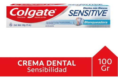 Pasta Dental Colgate Sensitive Blanqueadora 100 G Oferta