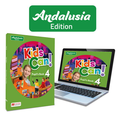 Libro Kids Can! Andalucia 4 Pb Epk - Macmillan E.l.t.