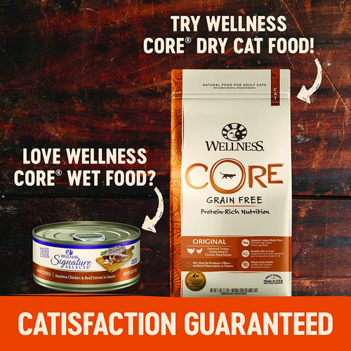 Alimento Para Gato En Lata Wellness Core 12 Pack Pavo Pollo