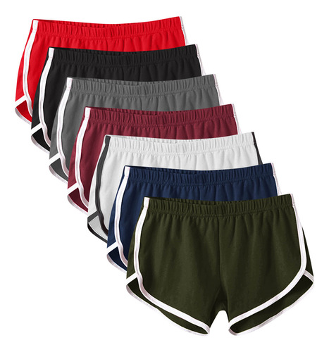 Pantalones Cortos Transpirables Con Cintura Elástica Para Mu