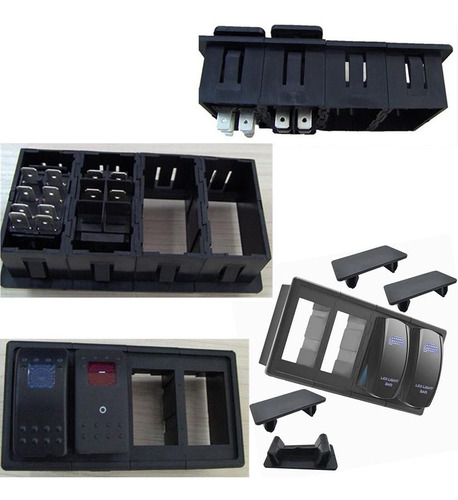 Carcasa Base Soporte De Rocker Switch Para Auto Lancha Moto