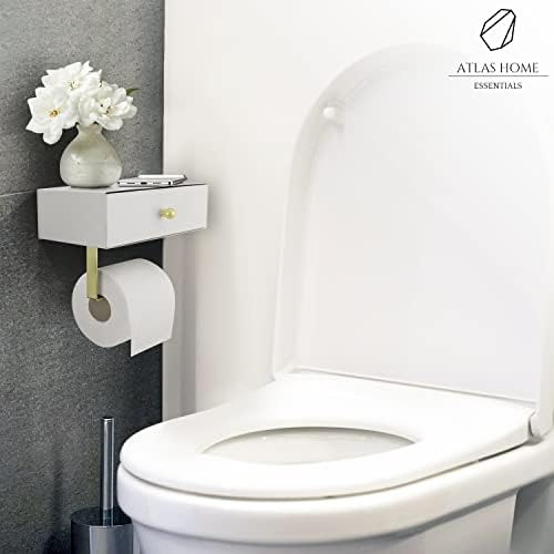 Atlas Home Portarrollos De Papel Higiénico Con Estante - Dis