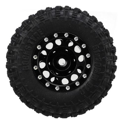 Neumáticos De Goma Para Coche Axial Scx24 1/24 Rc, 4 Piezas,
