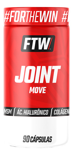 Joint Move Colágeno Tipo 2 Pote 90 Cápsulas Com Ácido Hialurônico - FTW
