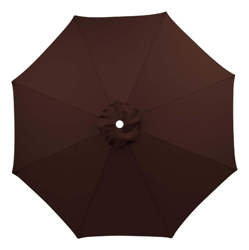 Sombrilla De Patio Con Cubierta Superior Para Mesa, 2,7 M, 8