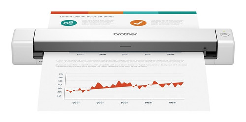 Escaner Brother Ds640, Portatil, Velocidad Escaneo De 15 /vc