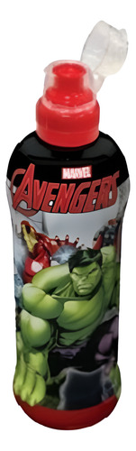 Avengers Botella Agua 350 Ml Niños Lote X 10 Unidades