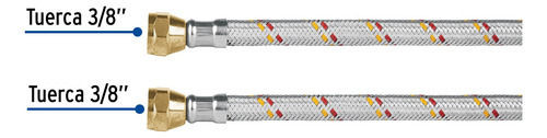 Kit Regulador De Gas Con Maneral + Manguera Aluminio 4 Mts