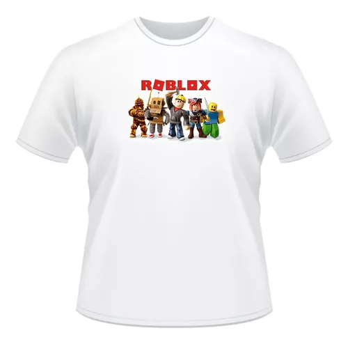 Camisa Camiseta Adulto Infantil Personalizado Roblox