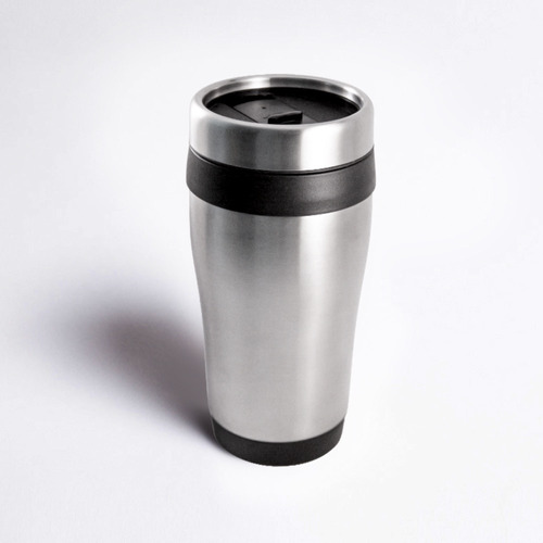 Termo Vaso De Acero Inoxidable Con Tapa Personalizado *pqt*