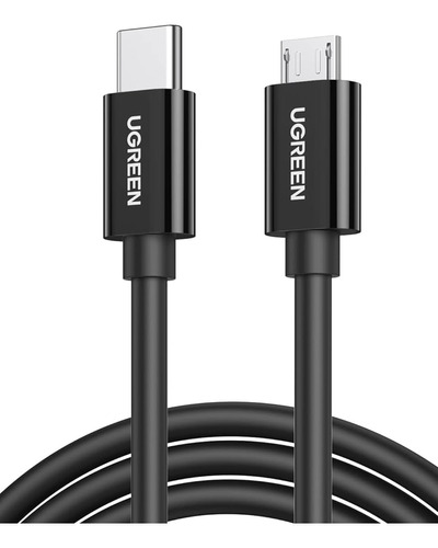 Cable Usb C A Micro Usb Black Tipo C A Micro Usb 1m. Ugreen 