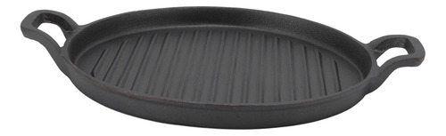 Plancha De Hierro Fundido Reversible De Doble Mango Acanalad
