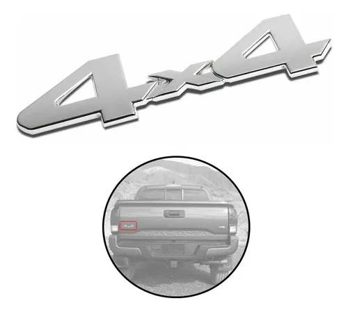 comprar Emblema For Tapa De Caja Toyota Tacoma 4x4 Varios Modelos