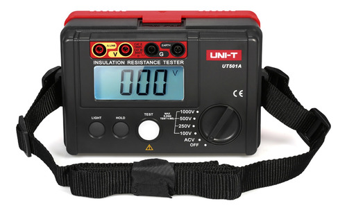 Probador Ut501a 1000v Medidor De Resistencia De Aislamiento