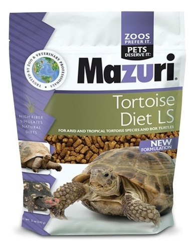 Mazuri Diet Para Tortugas De Tierra De 340gr 