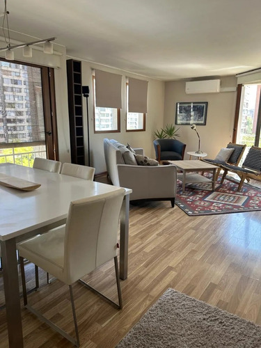 Hermoso Departamento En Las Condes 3 Dormitorios 2b 1e