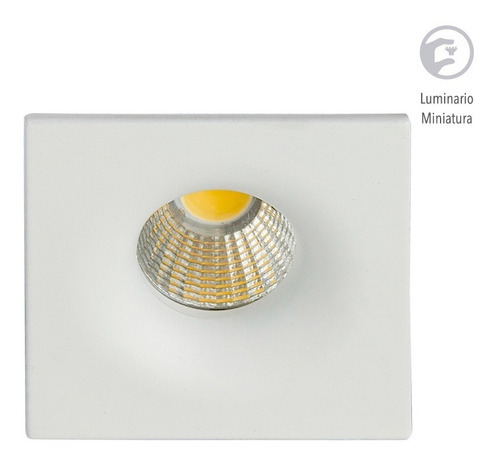 Lampara Acentro Empotrado Led Blanco 4w Luz Suave Cálida Tecnolite YDCLED-315/B