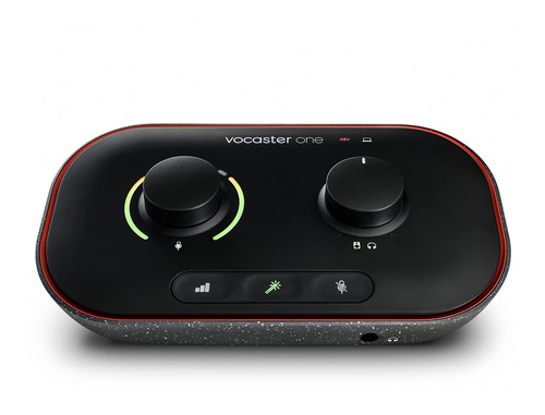 Focusrite Vocaster One: Interfaz Podcasting Para Grabar Como