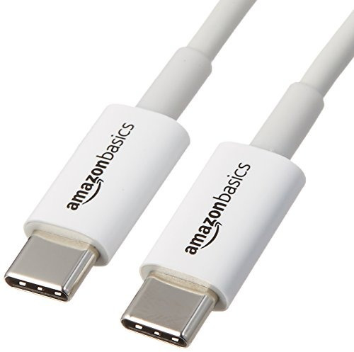 Cable Usb Tipo C A Usb Tipo C 6 Pies Color Blanco