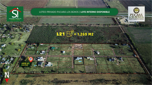 Lote Perimetral En Barrio Cerrado De 1270m2