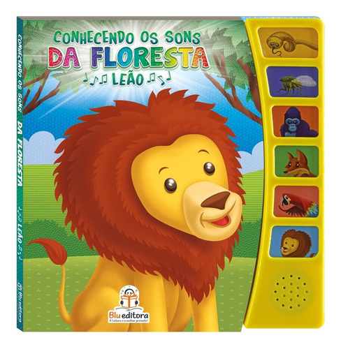 Conhecendo Os Sons Da Fazenda: Leão, De Diversos Autores. Série 1, Vol. 1. Editora Blu Editora, Capa Mole, Edição 1 Em Português, 2016