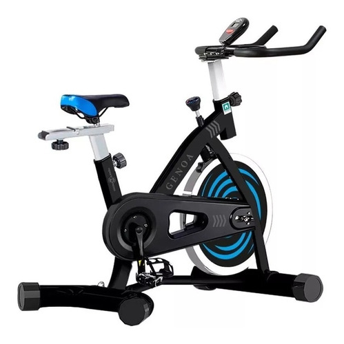 Bicicleta Spinning Estática Genoa 2.0 Peso Max 100kg Vol 6kg