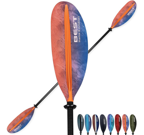 Best Marine Kayak Paddle | Eje De Fibra De Carbono Y Cuchill