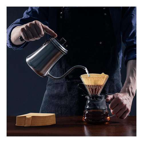 Filtro De Café, Filtros De Café Con El Cono 2, Vierta Sobre