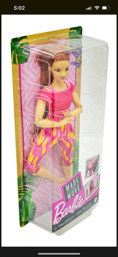 Barbie Made To Move Yoga Pelirroja 435a