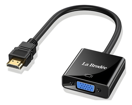 Adaptador Convertidor Hdmi A Vga Cable Hdmi Para Tv Display 