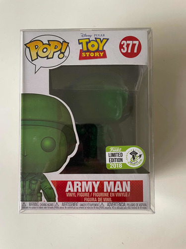 Funko Pop Army Man 377 Eccc 2018 Toy Story
