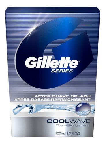 Locion Gillette Series Coolwave After Shave Americano Full!!