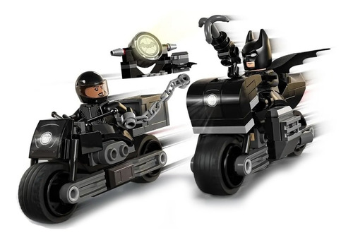 Imagen 4 de 9 de Lego The Batman - Motorcycle Persuit - Cod 76179 - 149 Pcs