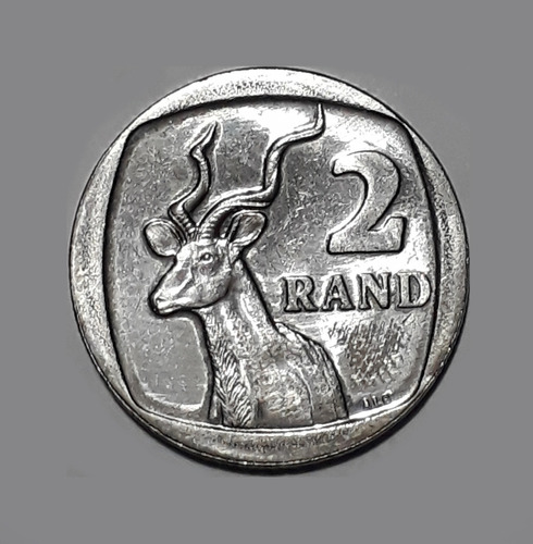 Moneda De Sudáfrica, 2 Rand, 2008, Au.