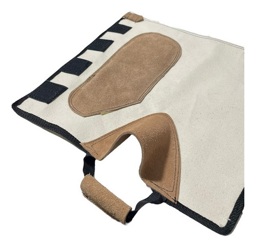 Polaina De Lona M P/gaucho Jinete Equitación Talab Virtual Beige