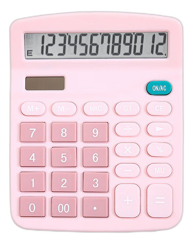Ppyy Calculadora Rosa Cute Girl, 1 Unidade