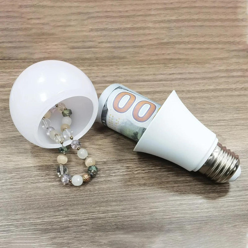 Bombilla De Luz Falsa, Caja Segura Para Mantener Objetos De