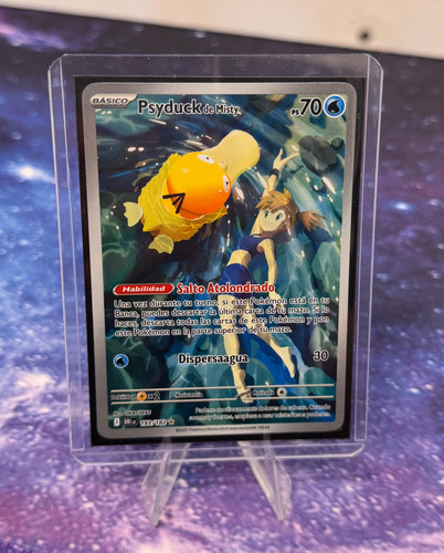 Carta Pokemon Tcg Psyduck De Misty 193/182 Español Psyduck De Misty 193/182 Español Latino (Usado)