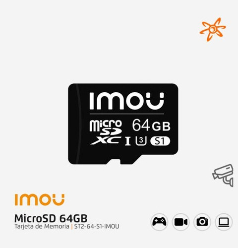 Memoria Micro Sd Imou De Alta Velocidad 64g