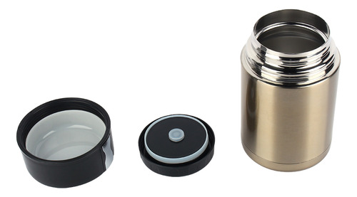 Taza De Acero Inoxidable Para Almuerzo, 1000 Ml, Para Humear