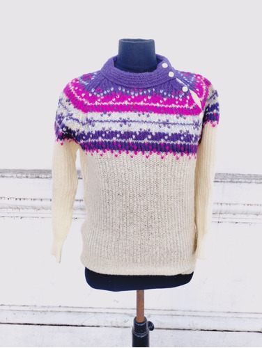 Sweater Con Guarda Vintage