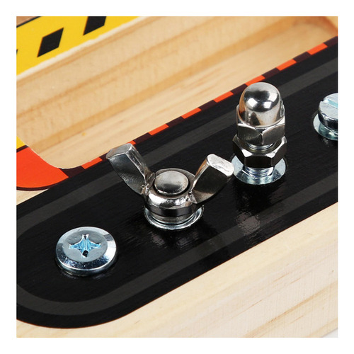 Montessori Tornillo Driver Board Tuerca Herramienta Tornillo