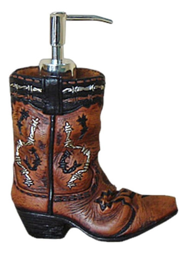 Jti Gift Corral Cowboy Boot Dispensador De Jabón