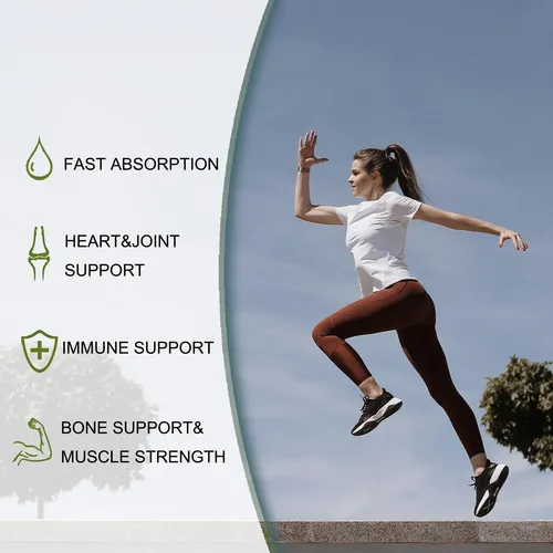 Willbin Suplemento De Vitamina D3 K2 2 En 1, 10000 Ui Vit D3