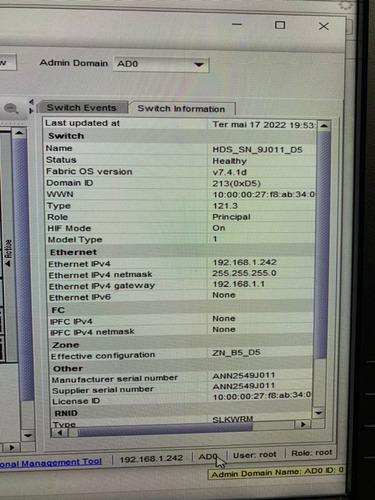 Brocade San Switch 96x Portas 16gb Fc Com Todas As Licenças