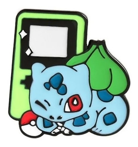 Pins De Bulbasaur / Pokemon / Broches Metálicos (pines)