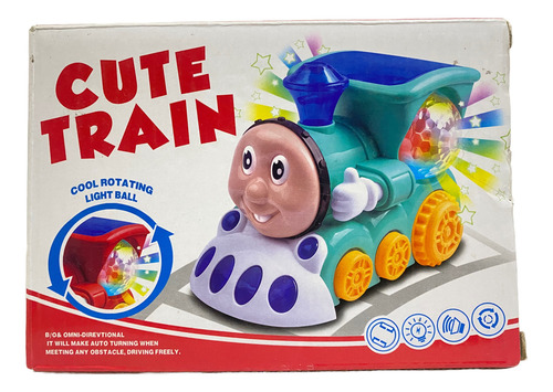 Tren Locomotora Con Luz Y Sonido